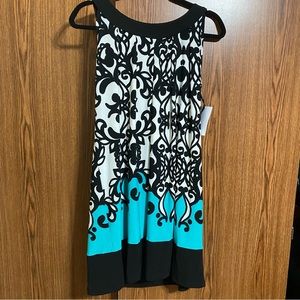 Enfocus Studio Dress Tunic with Tie on Back in 14W